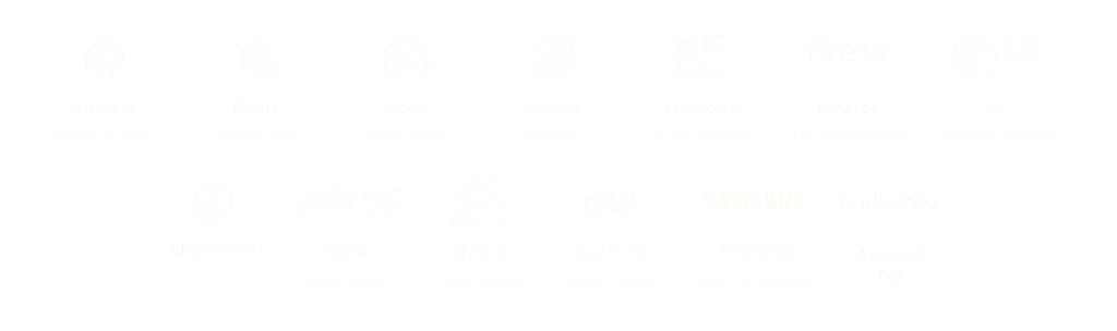 Silver4K IPTV compatible streaming devices